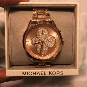 Michael Kors Rose Gold Watch.  Offers considered.
